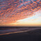 浜辺の夕焼け　　　DSC_4845-2
