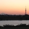 夕陽とスカイツリー
