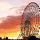 夕暮れの観覧車