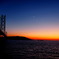 明石海峡大橋 サンセット