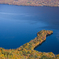 Lake of autumn leaves