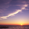 夕暮れ