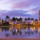 Evening of resort