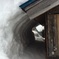 雪のトンネル