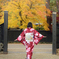 紅葉ポートレート