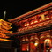 夜の浅草寺