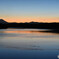 湖夕景