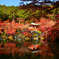 醍醐寺 弁天堂の紅葉