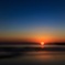 夕陽の玉ボケ