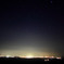 瀬戸大橋と星空