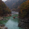 雨中の龍王峡