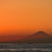 東京湾からの富士山