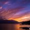 中禅寺湖の夕焼け