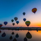Silhouette of the balloon.