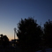 夕暮れ