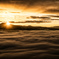 朝陽の雲海