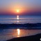 湘南海岸にて