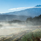 Morning mist ~ Toushi、Mt.Cyoukai