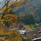 五箇山の秋景