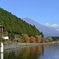 田貫湖紅葉と富士山