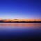 凪の夕焼け