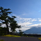 松と桜島