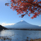 富士山と紅葉