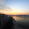 お台場の夕景..27階から