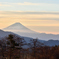 初冬の富士山