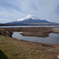 山中湖からの富士山