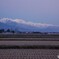 朝の北アルプス