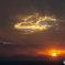 夕日