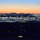 夕暮れの羽田空港