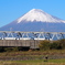 晴天の富士山