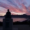 啄木と夕景②