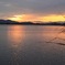 夕日がふたつ