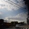 駅前に広がる空
