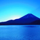 本栖湖からの富士山
