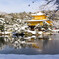 雪景色（金閣寺）