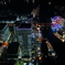 ランドマークタワーからの定番夜景