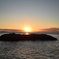 稚児ヶ淵の夕暮れ