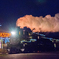 Steam Engine in Christmas