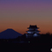 元旦の夕暮
