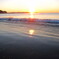 First sunrise at Shonan Beach in 2016