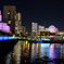 虹色夜景