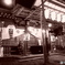 ノスタルジックな夜の神社