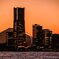 みなとみらい夕景