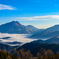 sea of clouds.