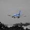全日空機