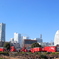 みなとみらいと消防車両